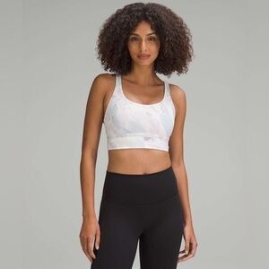 Lululemon Energy Longline Bra
NOUVEAU MARBLE Meadow Sweet Pink Multi